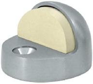 dome stop profile satin chrome logo