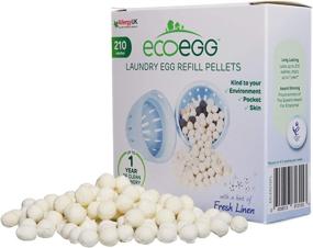 img 1 attached to 🌱 Eco-friendly Laundry Solution: Refill your ecoegg Fresh Linen Laundry Egg for 210 Loads