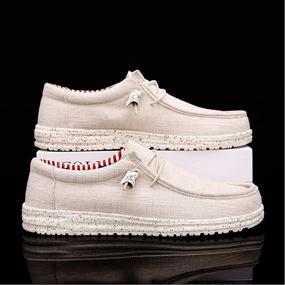 img 1 attached to 👞 Breathable Men's Loafers Moccasins for Driving - DCZTELG Shoes