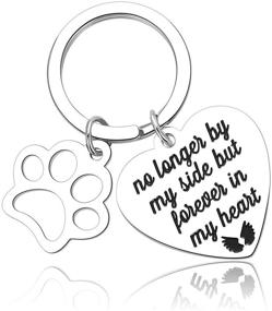 img 4 attached to Memorial Keychain Personalized Sympathy Remembrance