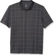 van heusen sleeve stretch windowpane men's clothing and shirts logo