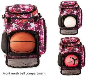 img 3 attached to Basketball Backpack Basketball Holder Volleyball Backpacks Soccer