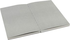 img 3 attached to 📔 SoHo Urban Artist Drawing Pad - Open Bound Hardcover Sketchbook - 120 Sheets, Lay-Flat Binding for Writing, Sketching, and Drawing - 5.6" x 8.26" - 65 lb. / 100gsm - Grey