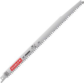 img 2 attached to 🔪 Diablo 12in.L, 5 TPI Pruning Reciprocating Saw Blade - 5 Pack, Model# DS1205FG5