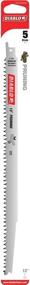 img 1 attached to 🔪 Diablo 12in.L, 5 TPI Pruning Reciprocating Saw Blade - 5 Pack, Model# DS1205FG5