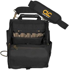 img 4 attached to 🔌 CLC Custom Leathercraft 1509: Premium Electricians Tool Pouch with Zippered 21-Pocket Design in Black
