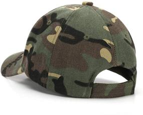 img 2 attached to 🧢 American Trends Baseball Adjustable Camouflage Boys' Hats & Caps: The Ultimate Accessory