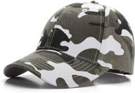 🧢 american trends baseball adjustable camouflage boys' hats & caps: the ultimate accessory logo