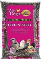 🍇 wild delight fruit and berry bird food - 20 lb, beige logo