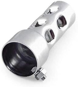 img 1 attached to 🔧 Steel Exhaust Pipe Baffle with 1-3/4 Inch OD for Biker's Choice