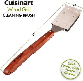 img 3 attached to Optimized Search: Cuisinart Wood Grill Cleaning Brush (CCB-W2)