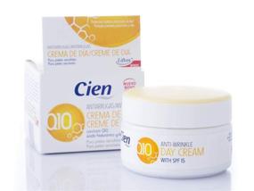 img 1 attached to Bundle: 2 x 50ml Cien Anti-Wrinkle Day and Night Cream with Q10, Hyaluronic Acid, and Vitamin E