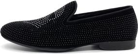 img 3 attached to CMM Smoking Slipper Loafers Wedding Men's Shoes for Loafers & Slip-Ons