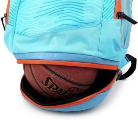 img 3 attached to 🏀 Ultra-Light Basketball Rucksack: 15.6 Inch Lightweight Backpack