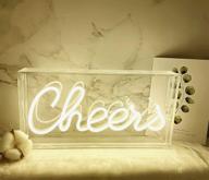 cheers signs decor light white логотип