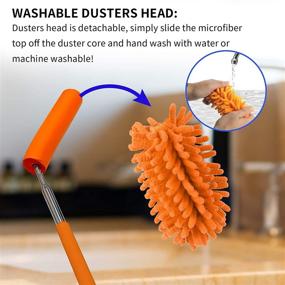 img 1 attached to 🧹 Lorpect Microfiber Feather Duster