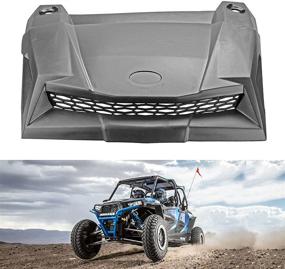 img 4 attached to 🏎️ High-performance Turbo Hood Scoop Air Intake for Polaris RZR S XP 900 4 1000 (2014-2018)