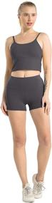img 1 attached to 🩲 CHRLEISURE Women's High Waist Yoga Bike Shorts, Workout Booty Spandex Shorts for a Comfy and Stylish Fit