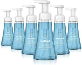img 4 attached to 🧼 Method Foaming Hand Soap 6-Pack, Sea Minerals, 10 oz, Varying Packaging