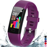 inspiratek kids fitness tracker for girls and boys age 5-16 (4 color)- waterproof fitness watch for kids with heart rate monitor логотип