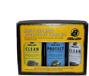 img 1 attached to Revitalize and Protect Your Vinyl with Bestop 1121500 Vinyl Care Kit