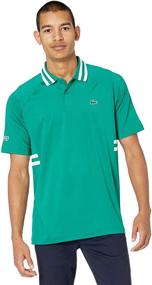 img 1 attached to Lacoste Djokovic Technical Jersey Fireman Men's Clothing and Shirts