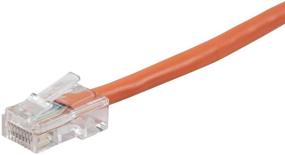 img 3 attached to 🔌 Кабель Ethernet Monoprice Cat6 - 2 фута оранжевый, RJ45, 550МГц, UTP, медная проволока