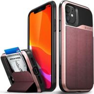 vena vcommute wallet case compatible with apple iphone 11 (6 logo