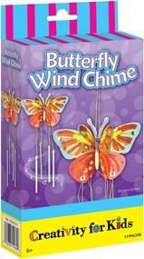 img 3 attached to 🦋 Crafty Butterfly Chime Kit for Creative Kids