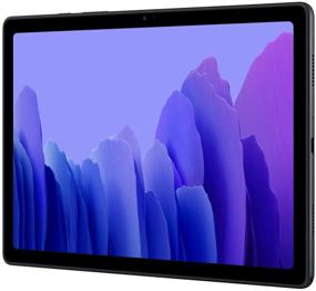 img 4 attached to Samsung Galaxy Tab A7 (2020) Планшет с поддержкой только Wi-Fi - 10,4 дюйма, 32 ГБ, 3 ГБ оперативной памяти, Android 10, One UI, Snapdragon 662, батарея 7040 мАч - Международная модель SM-T500 (темно-серый)