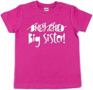 sister sibling announcement toddler flamingo girls' clothing for tops, tees & blouses logo