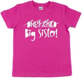 img 1 attached to Sister Sibling Announcement Toddler Flamingo Girls' Clothing for Tops, Tees & Blouses