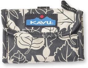 img 3 attached to Versatile KAVU Wally Trifold Wallet: With Coin Pocket & Key Ring for Efficient Organization