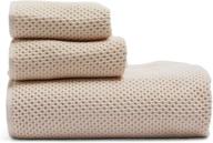 🛀 remember that little store bath towel set - waffle weave - 3 piece set - 100% cotton - quick dry - lightweight logo