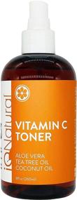 img 4 attached to 💧 Hyaluronic Acid Facial Toner for Women and Men by IQ Natural - Vitamin C Infused Face Toner - Moisturizing, Anti Aging Skin Toner for Face - (8oz/236ml)