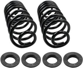 img 1 attached to 🚗 Enhance Vehicle Performance with Moog CC849 Coil Spring Set