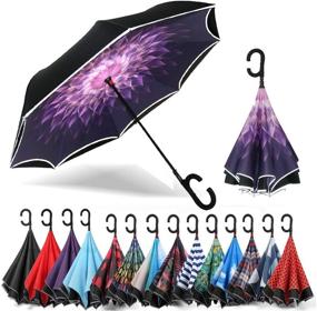 img 4 attached to Inverted Windproof Umbrella: The Ultimate Innovation in Umbrellas by Siepasa