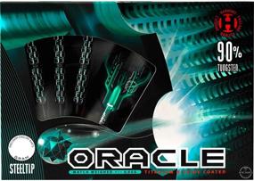 img 1 attached to 🎯 Optimized Harrows Oracle Steel Tip Darts - 90% Tungsten for Precision