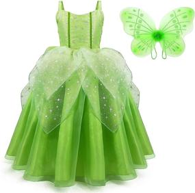 img 4 attached to 🧚 Tinkerbell Costumes: Perfect for Birthday, Halloween, and Christmas Celebrations!