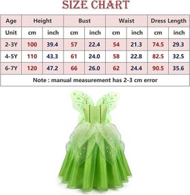 img 2 attached to 🧚 Tinkerbell Costumes: Perfect for Birthday, Halloween, and Christmas Celebrations!