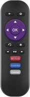 📱 gvirtue replacement remote control for roku 1-4: hd/lt/xs/xd/express - 3 buttons logo