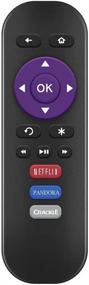 img 4 attached to 📱 Gvirtue Replacement Remote Control for Roku 1-4: HD/LT/XS/XD/Express - 3 Buttons