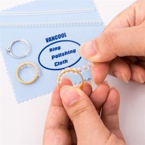 img 1 attached to 💍 Vancool Ring Size Adjuster Set - 18 Pieces (1.5mm/2mm/3mm) | Ideal for Loose Rings | Includes Ring Polishing Cloth