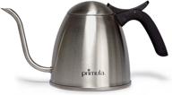 чайник primula precision pour over - нержавеющая сталь 1.06 квт - оптимальный опыт заваривания логотип