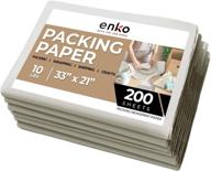 🗞️ enko newsprint pack for efficient wrapping and packaging with newspapers logo