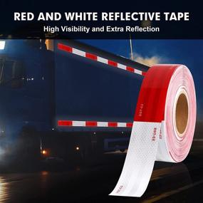 img 1 attached to Reflective Waterproof Adhesive Conspicuity Tape - X160 ft