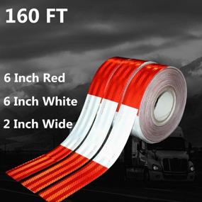 img 3 attached to Reflective Waterproof Adhesive Conspicuity Tape - X160 ft