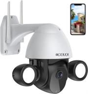 📷 bcxaxa 2k/3mp wifi security camera outdoor with color night vision, motion detection, and auto motion tracking logo