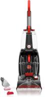 🧹 hoover power scrub elite pet upright carpet cleaner and shampooer, lightweight fh50251pc machine - red logo