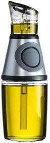 img 4 attached to 🍾 MAKA Olive Oil and Vinegar Dispenser Bottle - Stylish 17oz Container with Leak-Free Spout for Measured Infusions in Kitchen